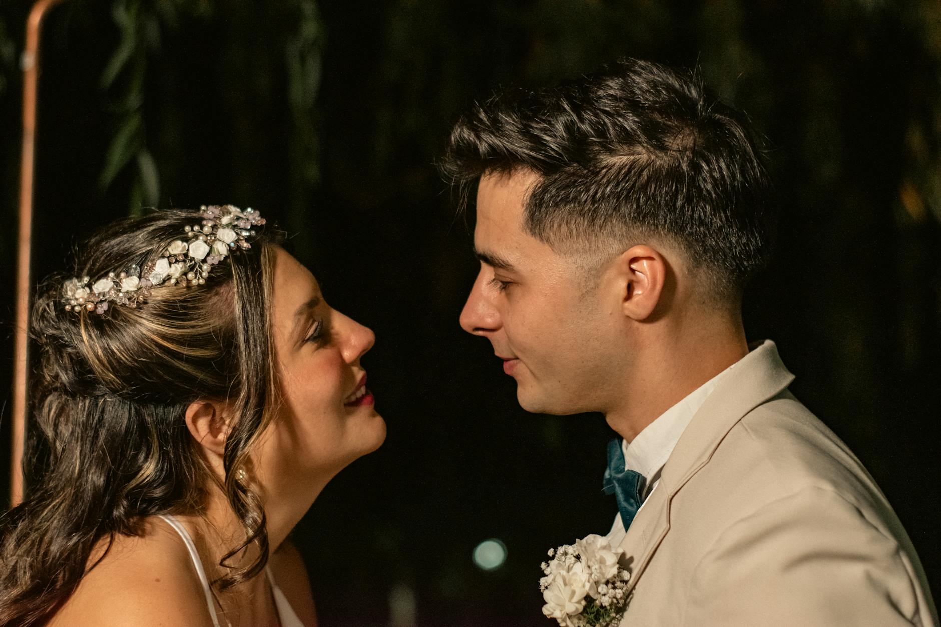 Bridal Detail — der Schleier im Wind